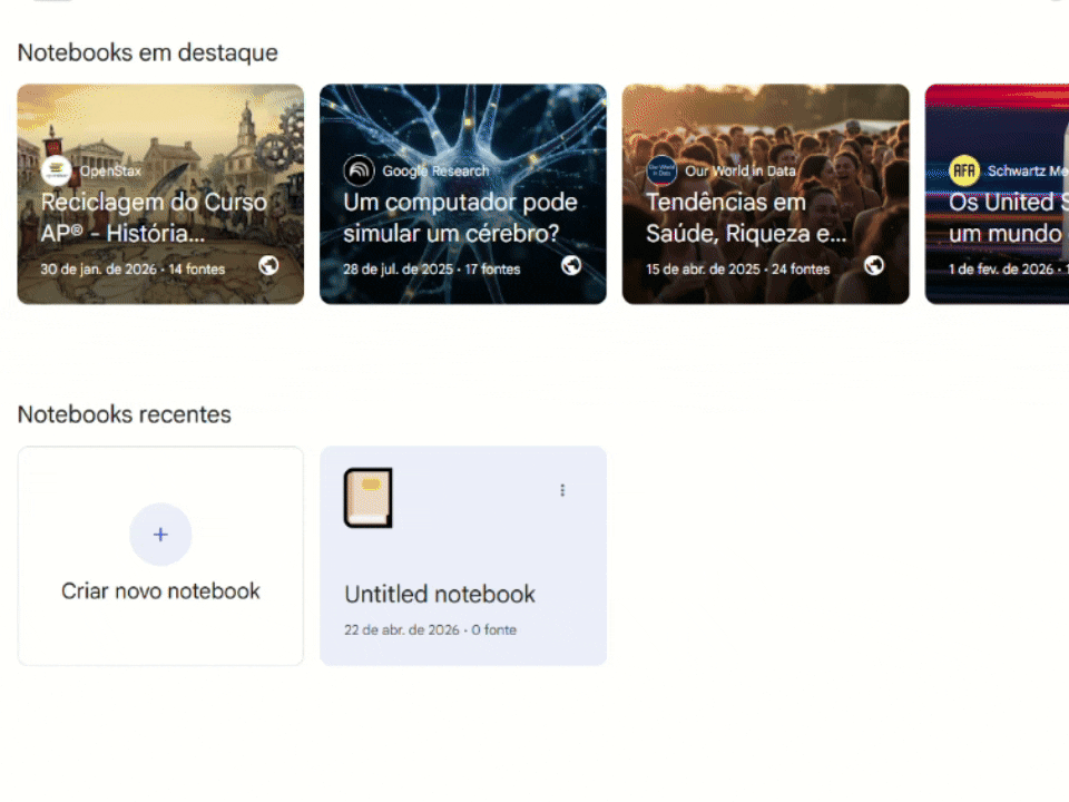 Demonstração do Guia